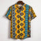 Camisa Casual de Flores para Hombre - Manga Corta