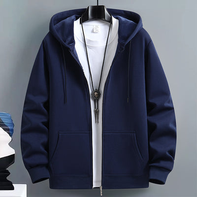Cardigan Hoodie Holgado para Hombre - Perfecto para Otoño e Invierno - Image 6