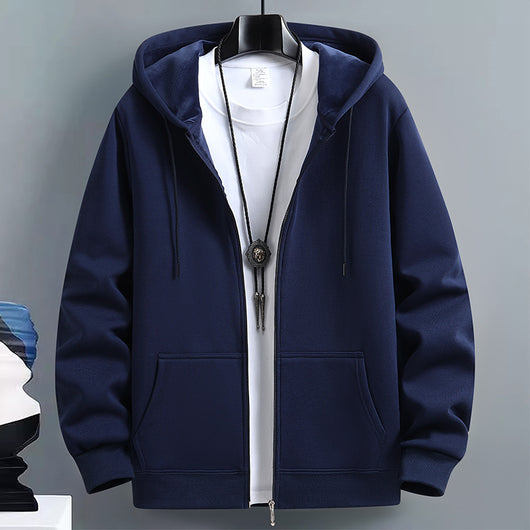 Cardigan Hoodie Holgado para Hombre - Perfecto para Otoño e Invierno - Image 6