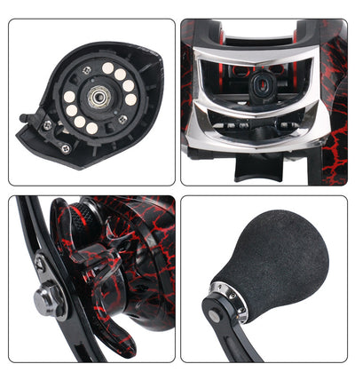 Carrete de Pesca Baitcasting con Freno Magnético para Carpas - Image 11
