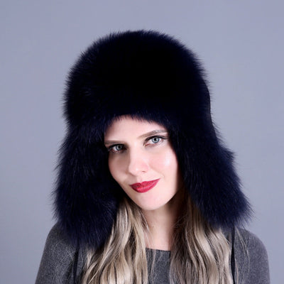 Gorro de Piel de Zorro para Mujer - Image 27