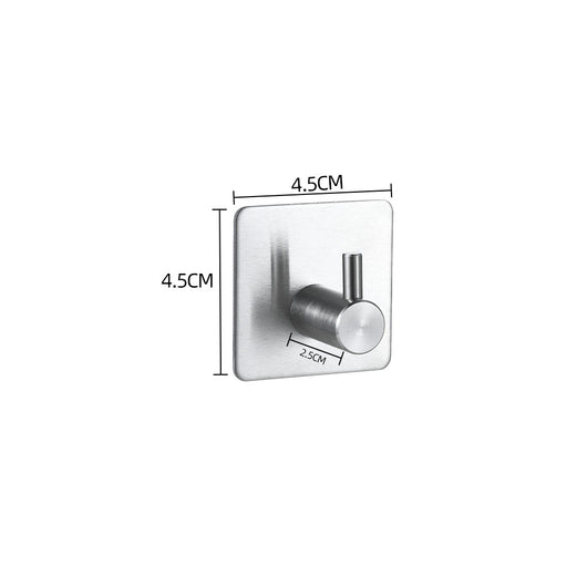 Gancho Adhesivo de Acero Inoxidable sin Clavo - Aluminio Premium - Image 3