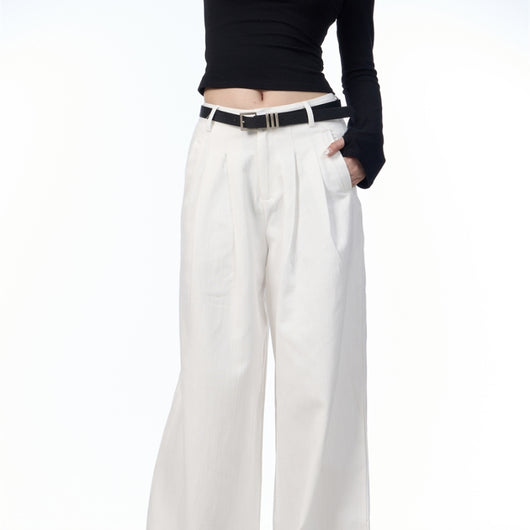 Pantalón Retro Holgado de Pierna Recta - Estilo Vintage Oversized - Image 9