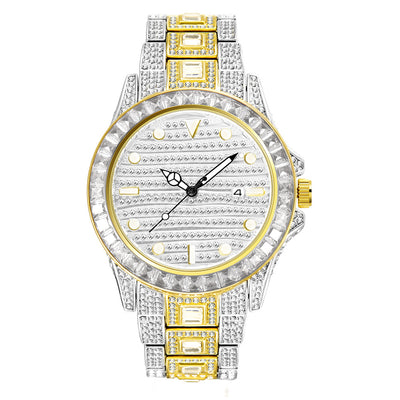 Reloj Inteligente para Hombre Arcoíris Degradado con Diamantes Resistente al Agua - Image 11