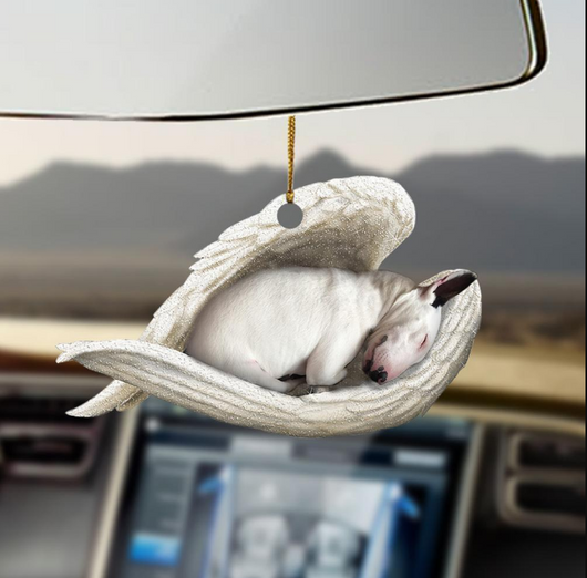 Adorno Colgante Perro Ángel Durmiendo - Decoración Acrílica para Auto, Hogar y Puertas - Image 21