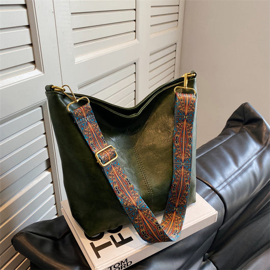 Bolso Bandolera Bucket de Gran Capacidad para Mujer - Image 7