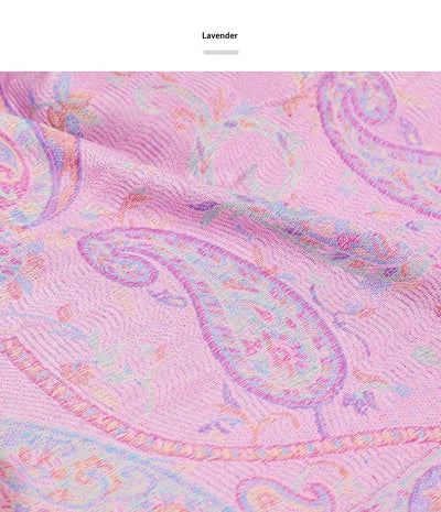 Capa Bufanda Retro con Borlas - Prenda Versátil 2 en 1 - Image 19