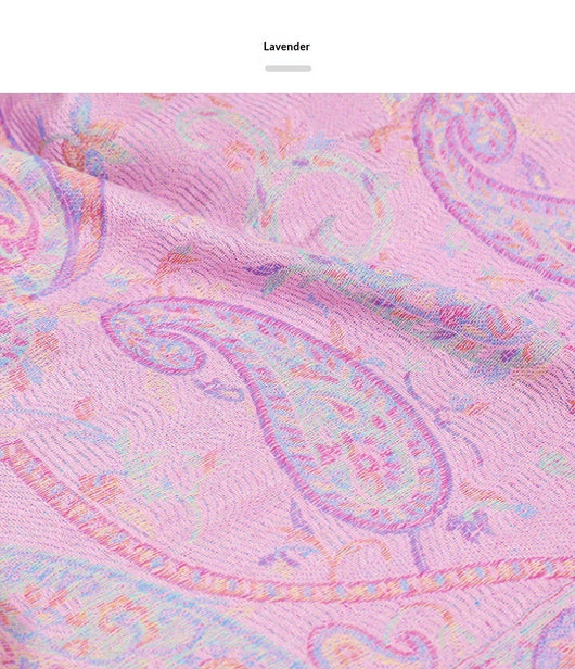 Capa Bufanda Retro con Borlas - Prenda Versátil 2 en 1 - Image 19