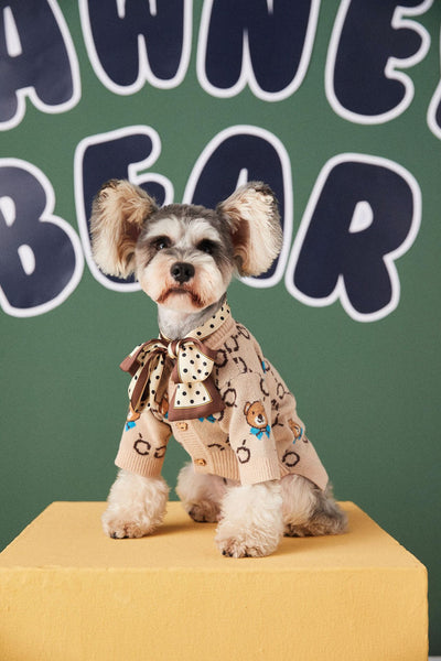 Suéter Cardigan para Perros Pequeños Schnauzer y Pomerania - Image 16