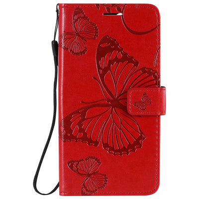 Funda de Cuero para Teléfono con Mariposa Prensada - Image 75