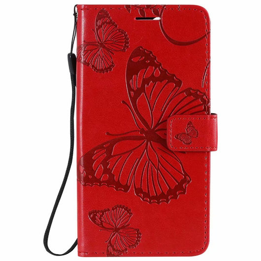 Funda de Cuero para Teléfono con Mariposa Prensada - Image 75