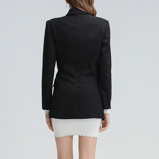 Blazer de Diseño Exclusivo con Cuello de Moda - Image 10