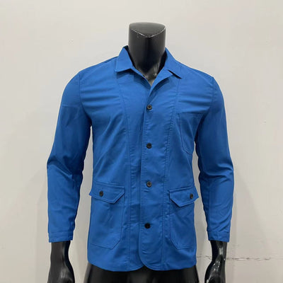 Blazer Casual Slim-fit para Hombre - Chaqueta de Trabajo Elegante con Solapa - Image 7