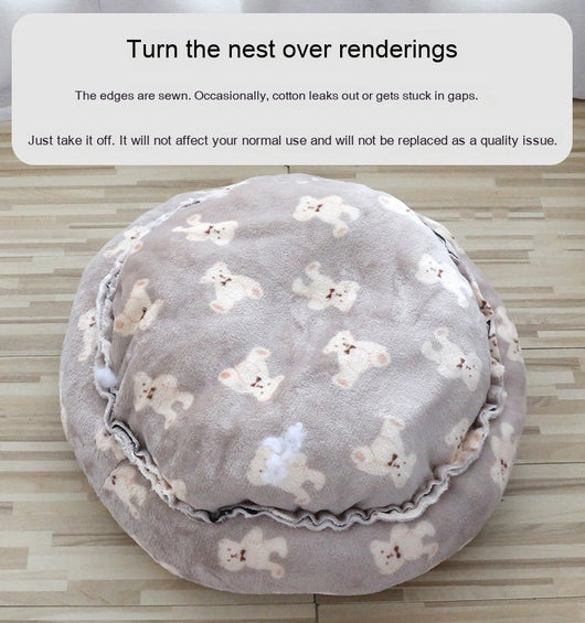 Cama Térmica Profunda para Perros y Gatos - Descanso Reconfortante - Image 9