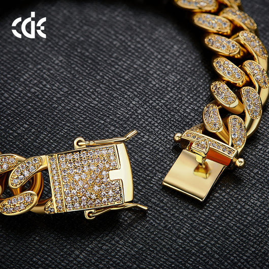 Pulsera Cubana para Hombre | Joyería Estilo Hip Hop de Acero - Image 5