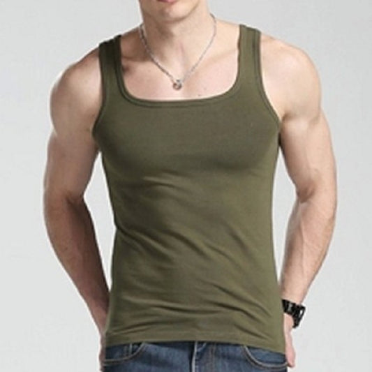 Chaleco de Cuello Cuadrado para Hombre