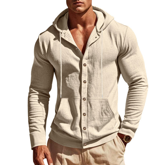 Camisa Suelta Americana Primavera Otoño para Hombre - Image 11
