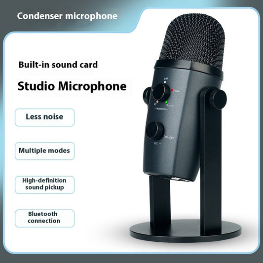 Micrófono Bluetooth Inalámbrico para Karaoke y Grabación - Image 2