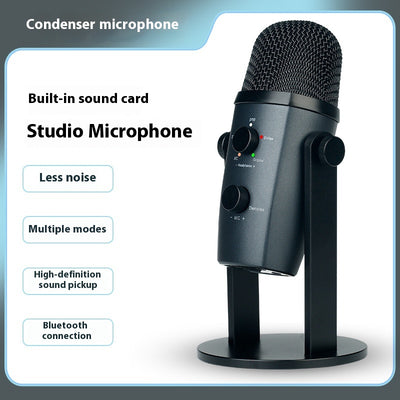 Micrófono Bluetooth Inalámbrico para Karaoke y Grabación - Image 2