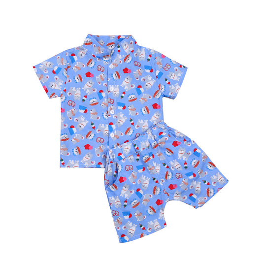 Conjunto de Verano para Niño con Estampado Creativo - Image 6