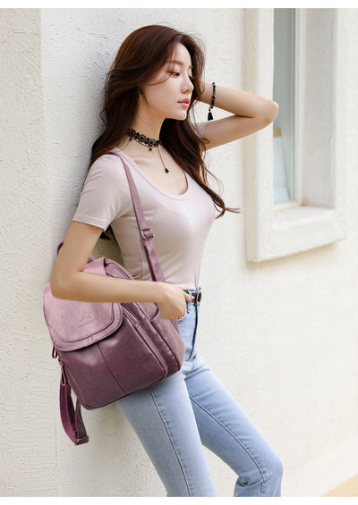 Mochila de Viaje Mujer Gran Capacidad Bolso de Hombro - Image 11