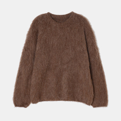 Suéter de Cuello Redondo en Lana de Alpaca Premium - Image 8