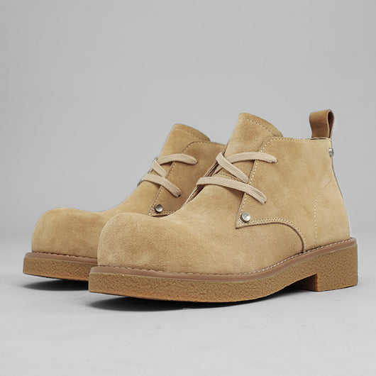 Botas Plataforma Estilo Británico con Altura Aumentada - Zapatos Derby Elegantes - Image 13