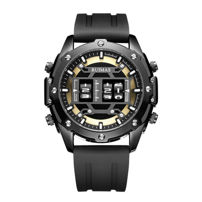 Reloj de Cuarzo Deportivo en Cuero para Hombre - Image 6