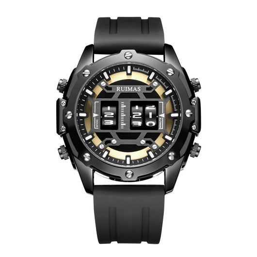 Reloj de Cuarzo Deportivo en Cuero para Hombre - Image 6
