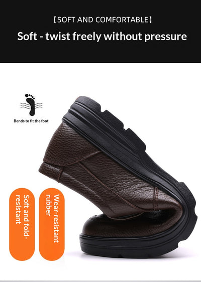 Zapatos de Cuero Genuino con Cordones para Hombre - Estilo Ejecutivo Casual - Image 15