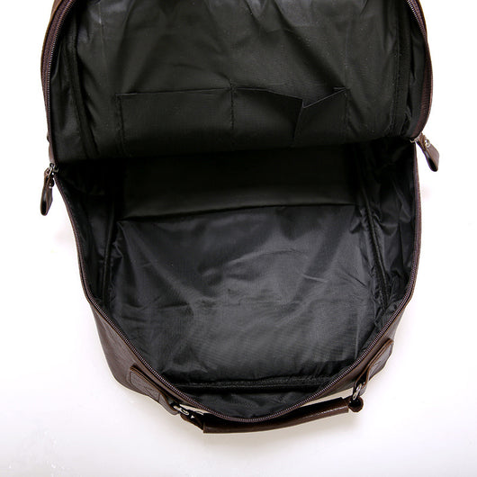 Mochila de Cuero PU Grande para Hombre - Image 3