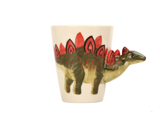 Taza de Cerámica 3D con Dinosaurio Pintado a Mano - Taza Artesanal para Café - Image 6