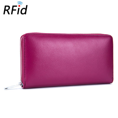 Billetera Larga de Cuero Genuino para Hombre con Protección RFID y 36 Compartimentos - Image 21