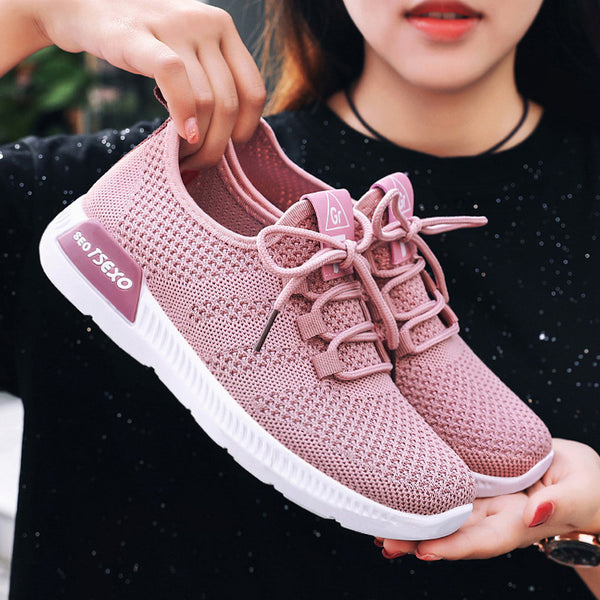 Tenis Casuales con Correa Cruzada Transpirables para Mujer