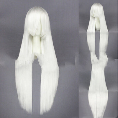 Extensiones de Cabello Liso 100cm Blanco Universal - Image 9