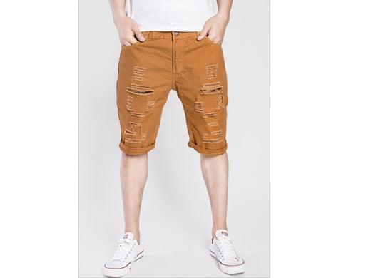 Shorts Casuales Desgastados para Hombre - Image 5
