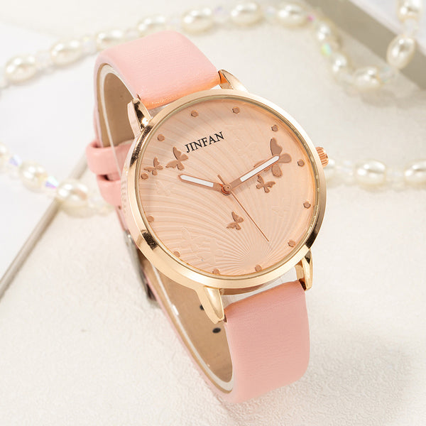 Reloj de Pulsera Casual Mariposa para Estudiantes