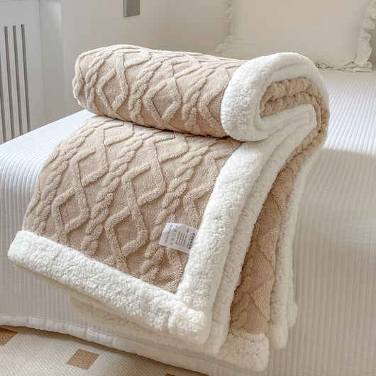 Manta Berber Jacquard de Doble Grosor - Calidez y Confort Premium - Image 12