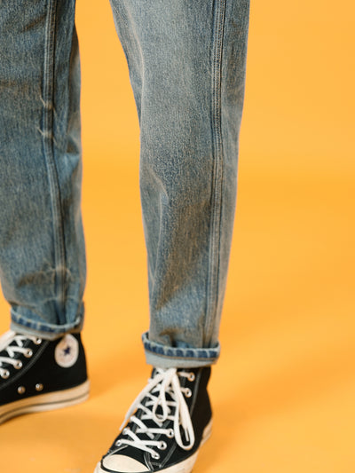 Jeans Cropped Lavados para Hombre - Image 5