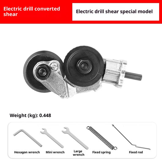 Convertidor de Taladro Eléctrico para Corte de Metal - Tijera Eléctrica Profesional - Image 6