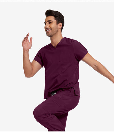 Uniforme de Trabajo Cuello V Ligero y Transpirable para Hombre - Image 22