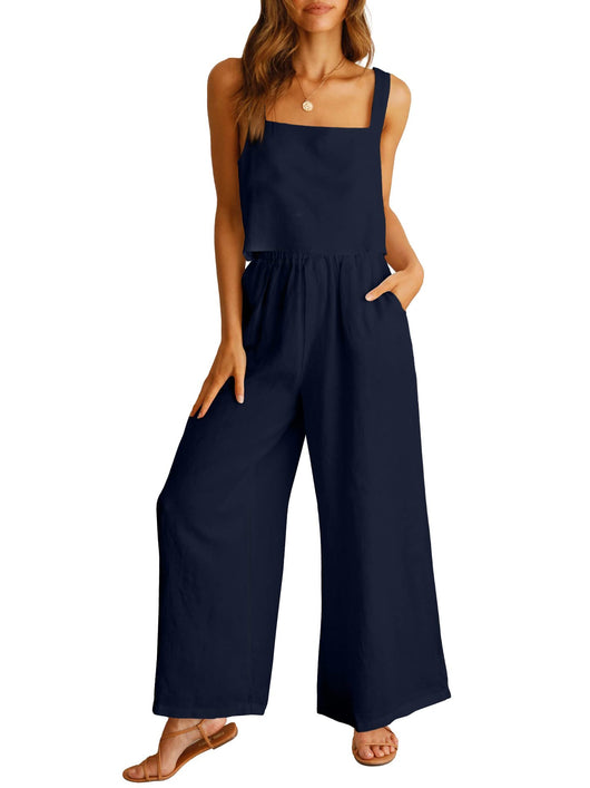 Conjunto Casual Elegante: Top Sin Mangas y Pantalón Ancho - Image 13