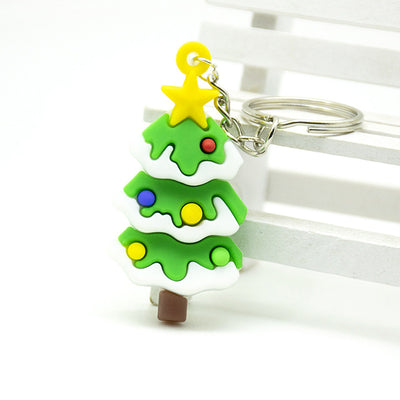 Llavero Navideño con Diseño Festivo - Papá Noel, Reno y Árbol - Image 18