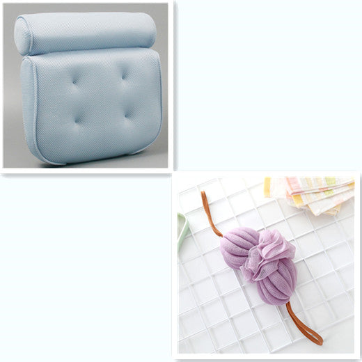 Almohada de Spa para Bañera con Burbujas y Soporte Cervical - Image 28