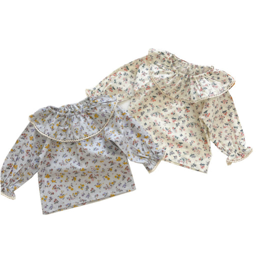 Blusa Floral Romántica de Manga Larga Estilo Coreano - Image 6
