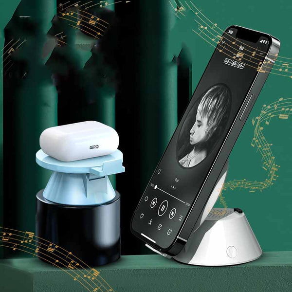 Soporte Inalámbrico con Cargador para Teléfono Móvil