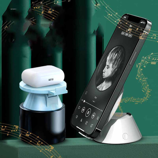Soporte Inalámbrico con Cargador para Teléfono Móvil