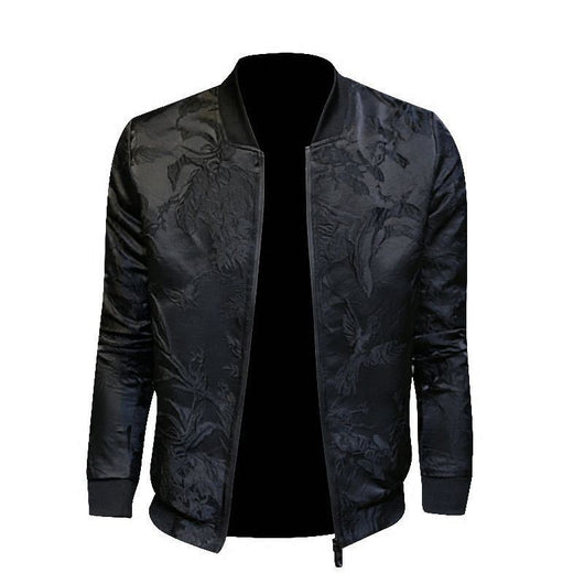 Chaqueta Beisbolera Slim Fit Cuello Clásico - Image 9