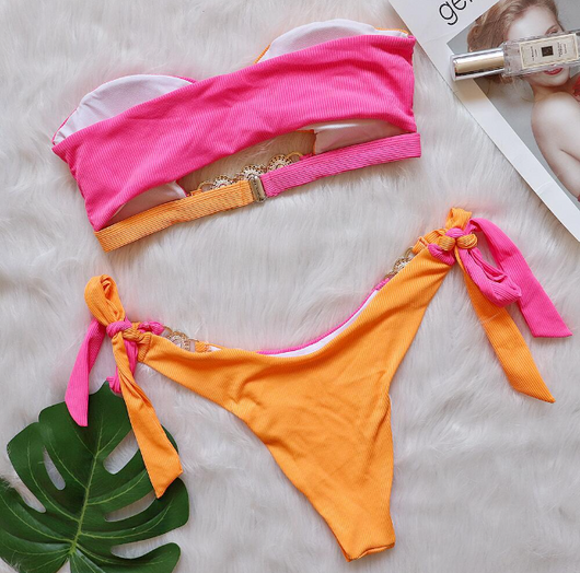 Bikini Deportivo de Cristal con Almohadillas Desmontables y Cierre Ajustable - Image 16
