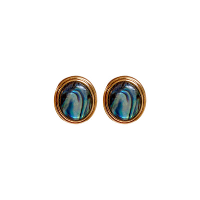 Aretes de Aguja de Plata Dorada con Fritilaria - Image 3